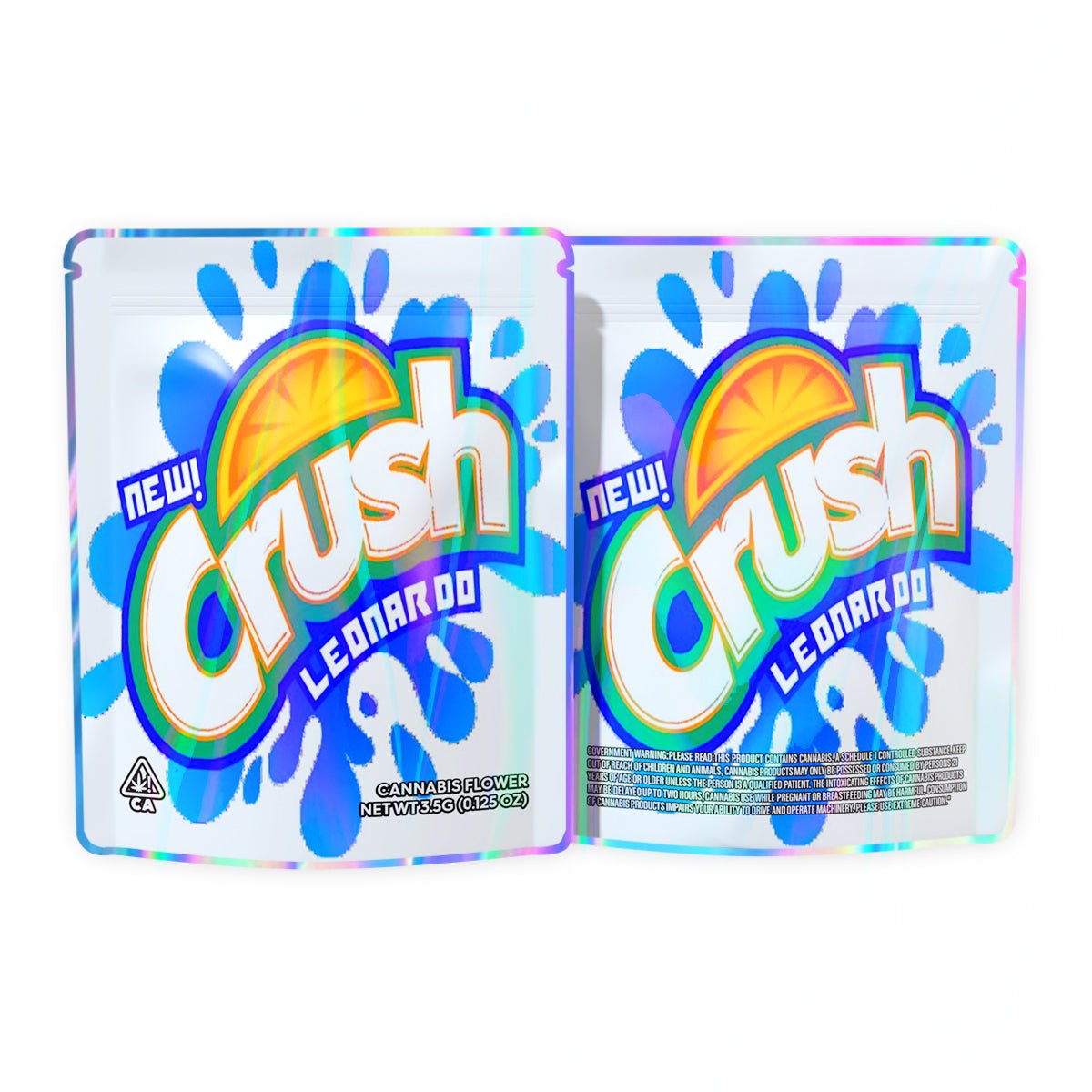 Crush Mylar Bags 3.5 Grams