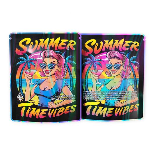 Summer Time Vibes Mylar Bags 3.5 Grams