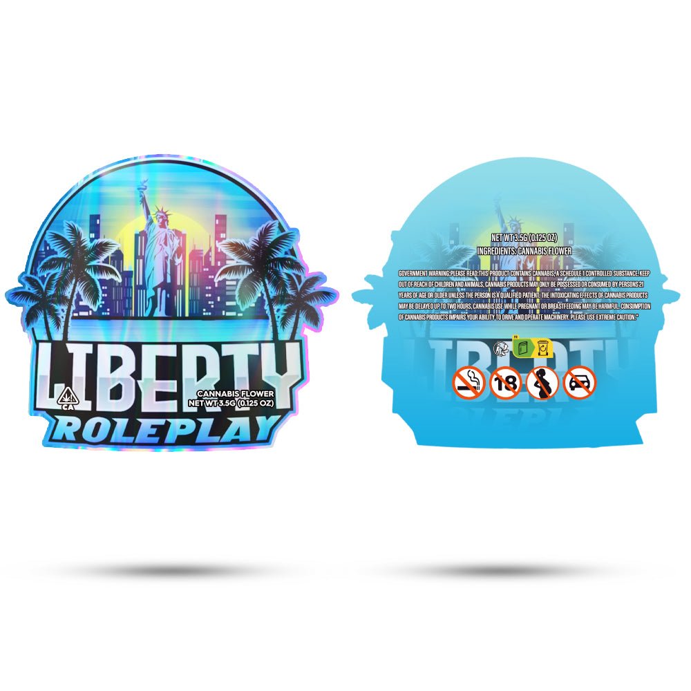 Liberty Roleplay Mylar Bags 3.5 Grams