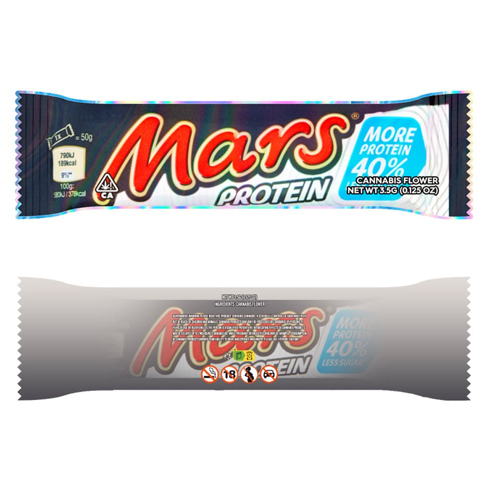 Mars Protein Mylar Bags 3.5 Grams