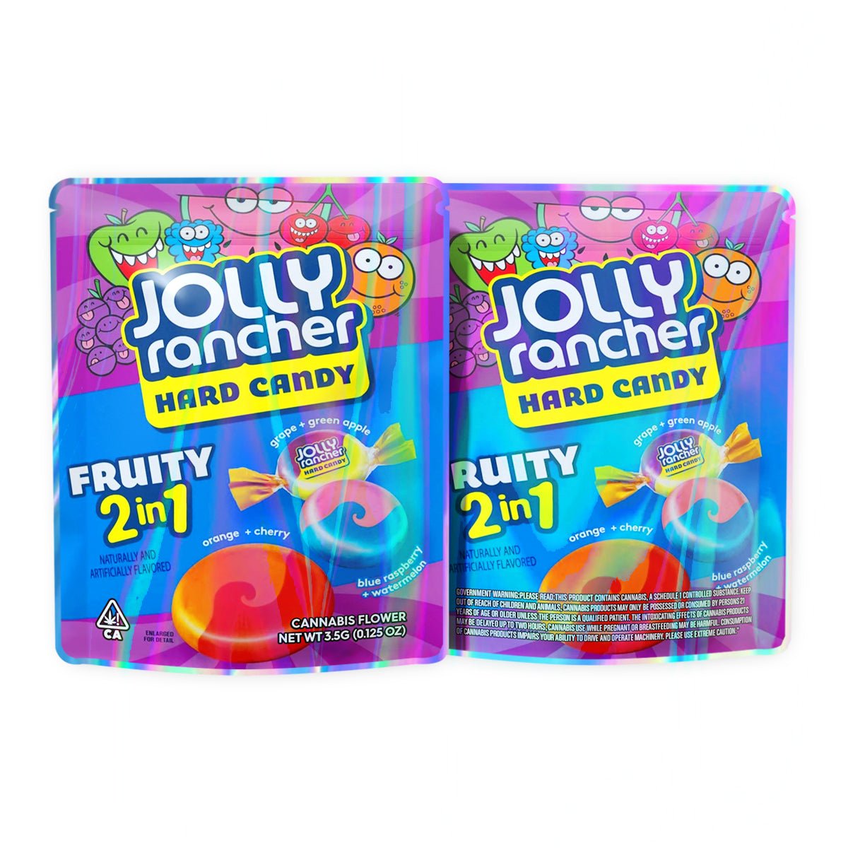 Jolly Rancher Hard Candy Mylar Bags 3.5 Grams