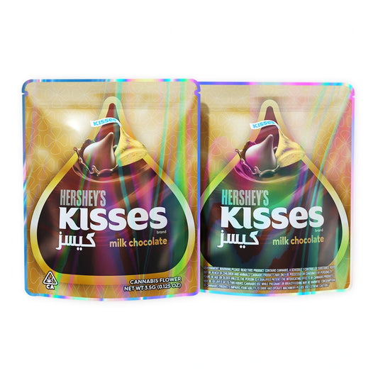 Hershey's Kisses Milk Chocolate Mylar Bags 3.5 Grams