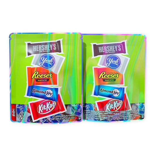 Hershey's Almond Chocolate Mylar Bags 3.5 Grams