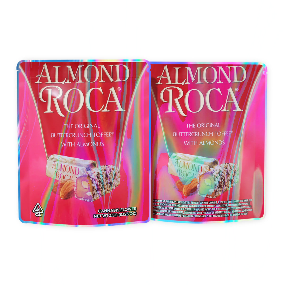 Almond Roca Almond Butter Toffee Mylar Bags 3.5 Grams