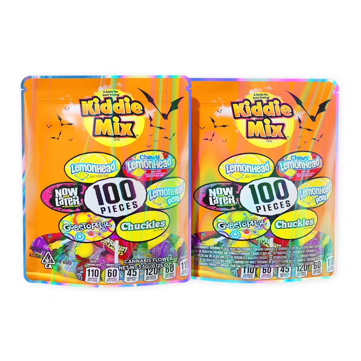 Kiddie Mix Lemonhead Mylar Bags 3.5 Grams