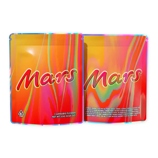 Mars Mylar Bags 3.5 Grams