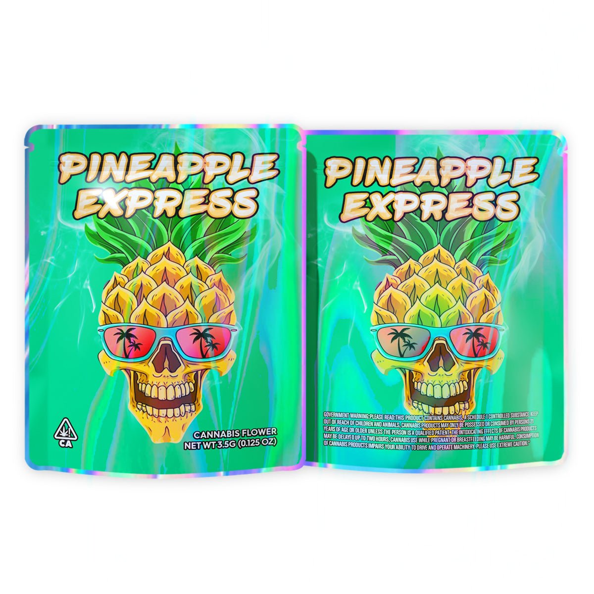 Pineapple Express Mylar Bags 3.5G