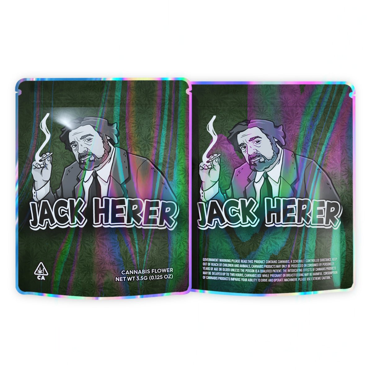 Jack Herer 3.5G Mylar Bags