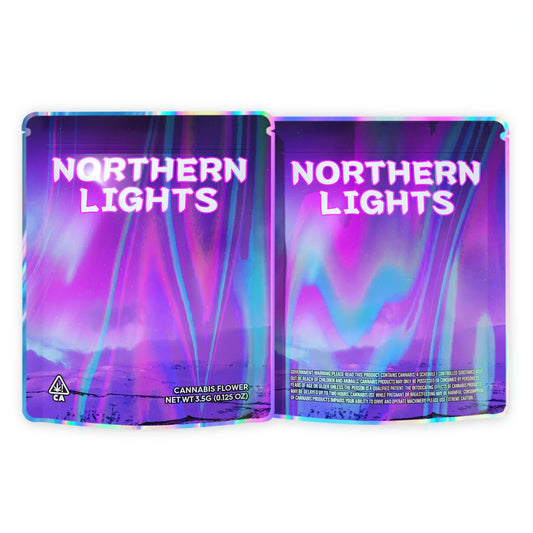 Northern Lights 3.5G Mylar Bags