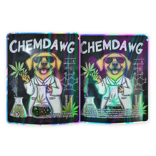 Chemdawg Mylar Bags 3.5 Grams