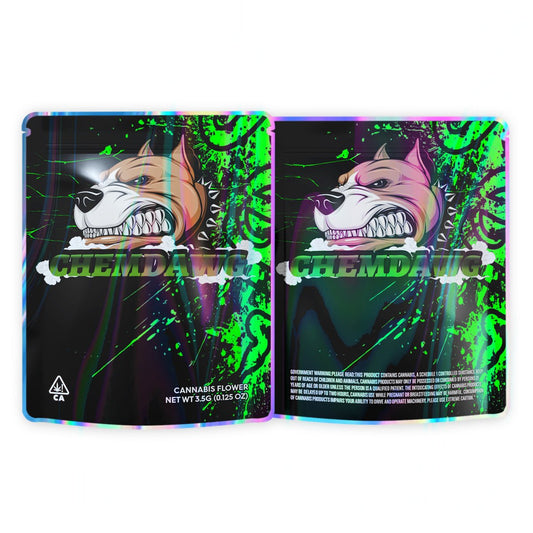 Chemdawg Mylar Bags 3.5 Grams