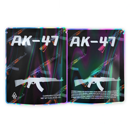 AK-47 Mylar Bags 3.5 Grams