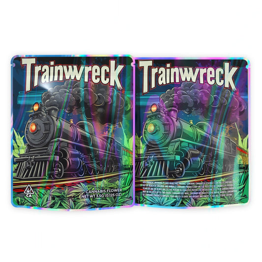 Trainwreck Mylar Bags 3.5 Grams