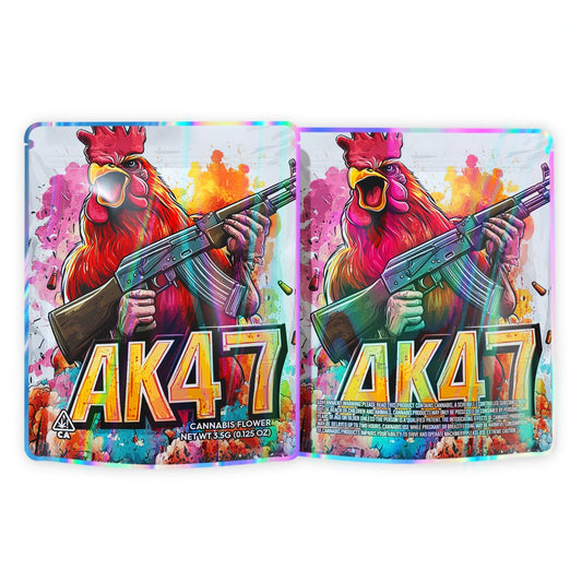 AK-47 Mylar Bags 3.5 Grams