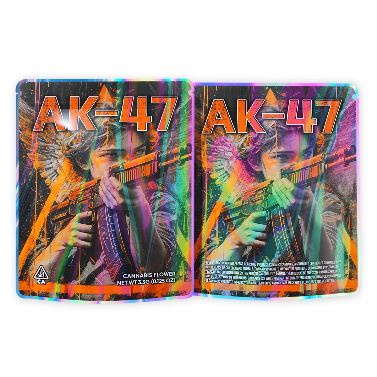 AK-47 Mylar Bags 3.5 Grams