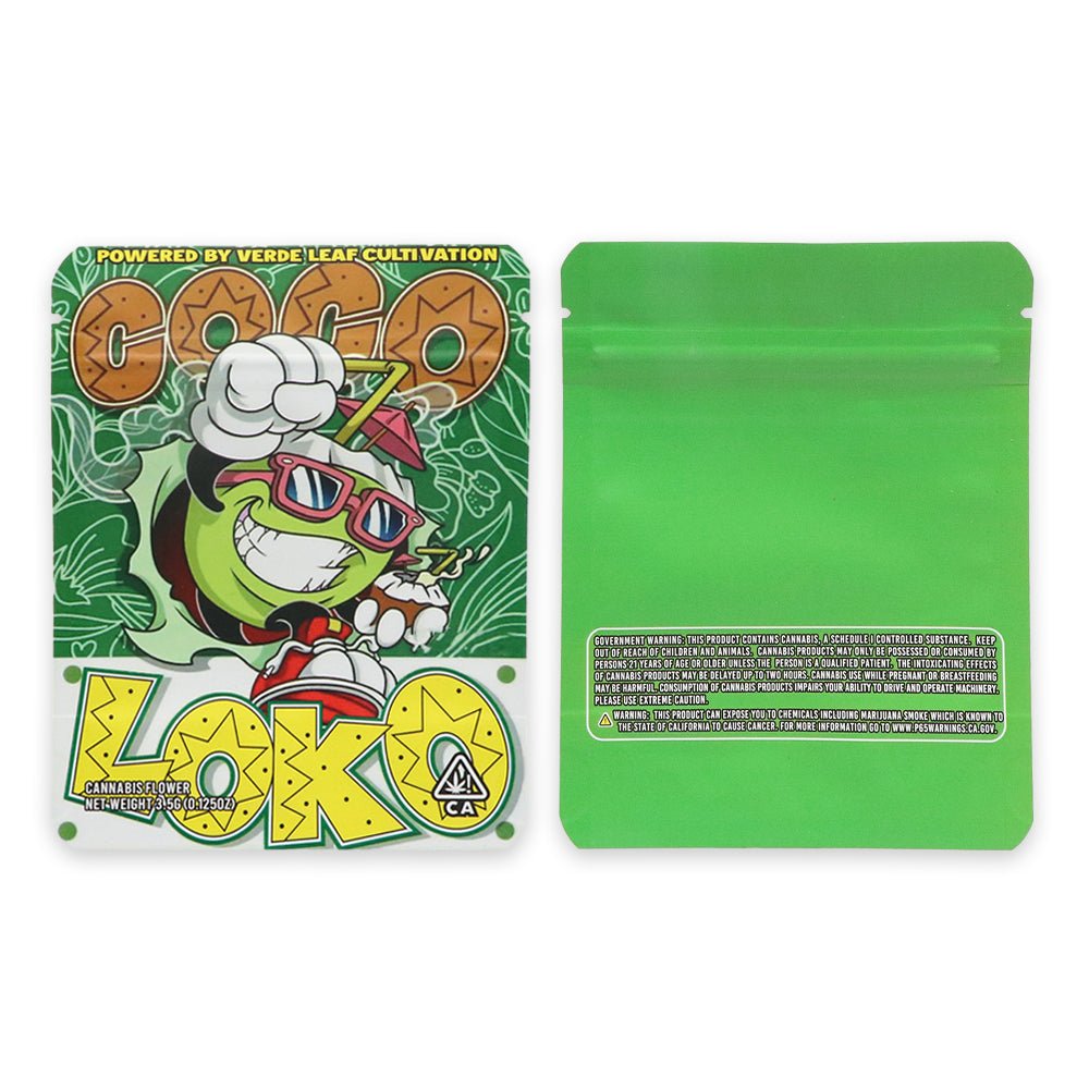 COCO LOKO Mylar Bags 3.5 Grams