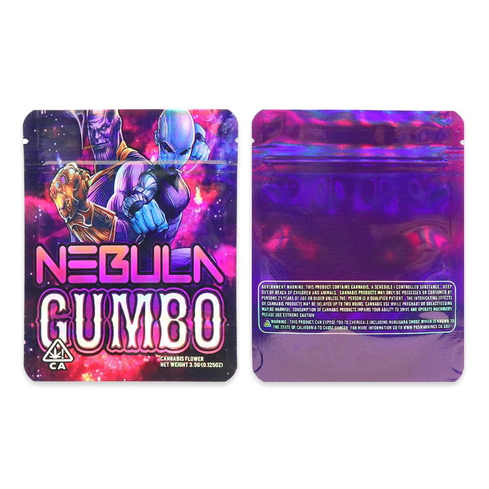 Nebuln Gumbo Mylar Bags 3.5 Grams