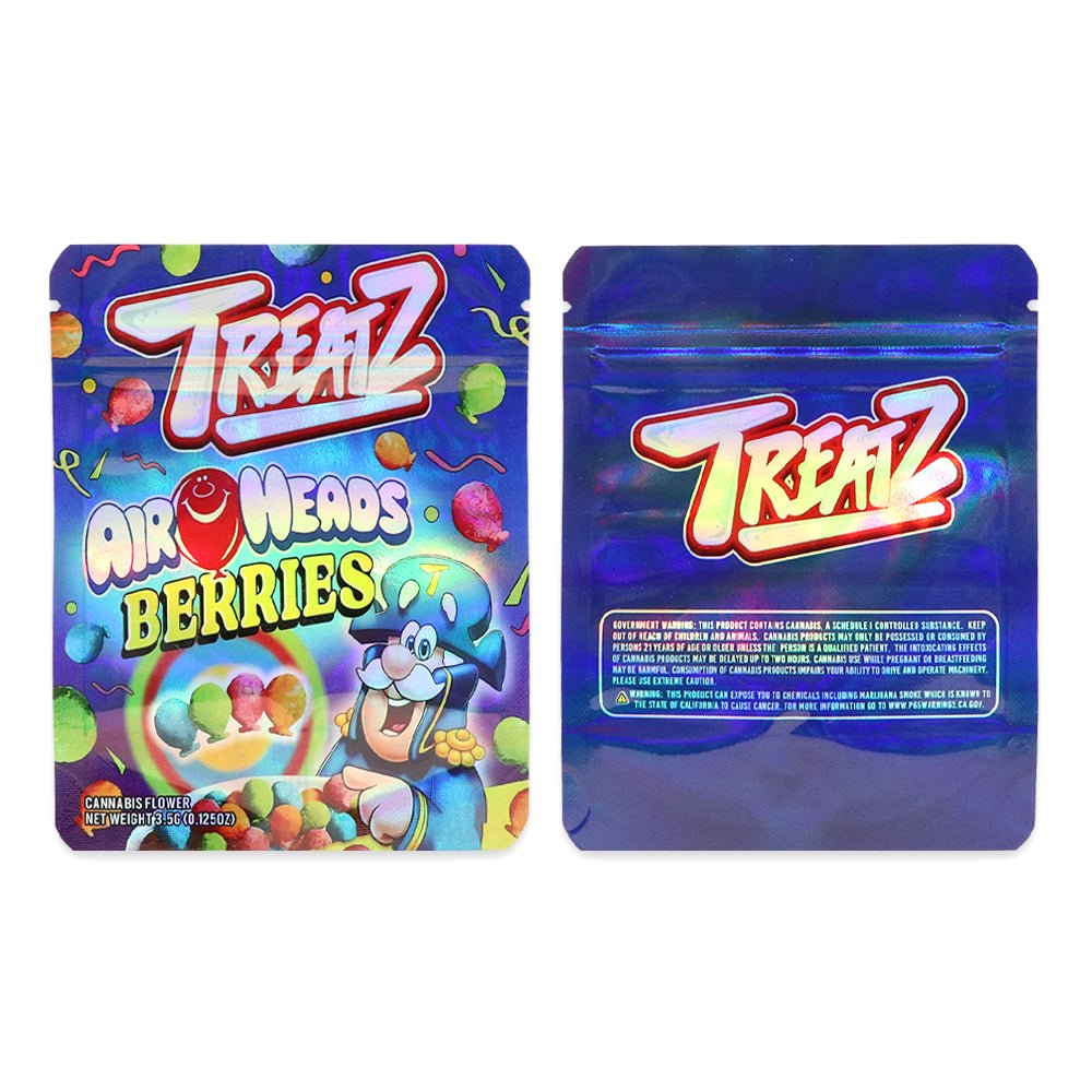 Treatz Air Heads Berries Mylar Bags 3.5 Grams