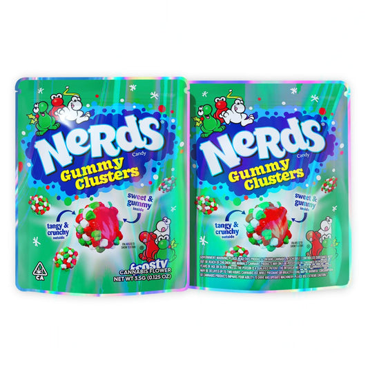 Nerds Gummy Clusters Mylar Bags 3.5 Grams