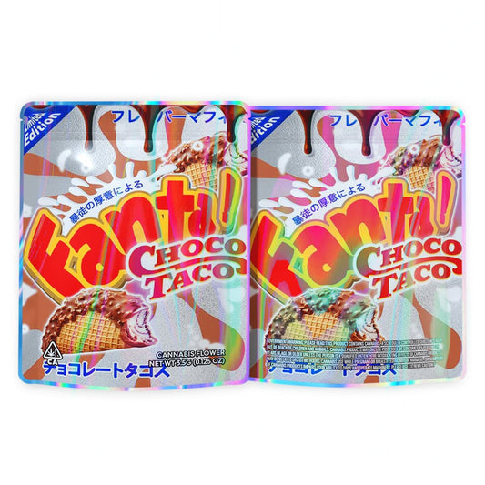 Fanta Choco Taco Mylar Bags 3.5 Grams