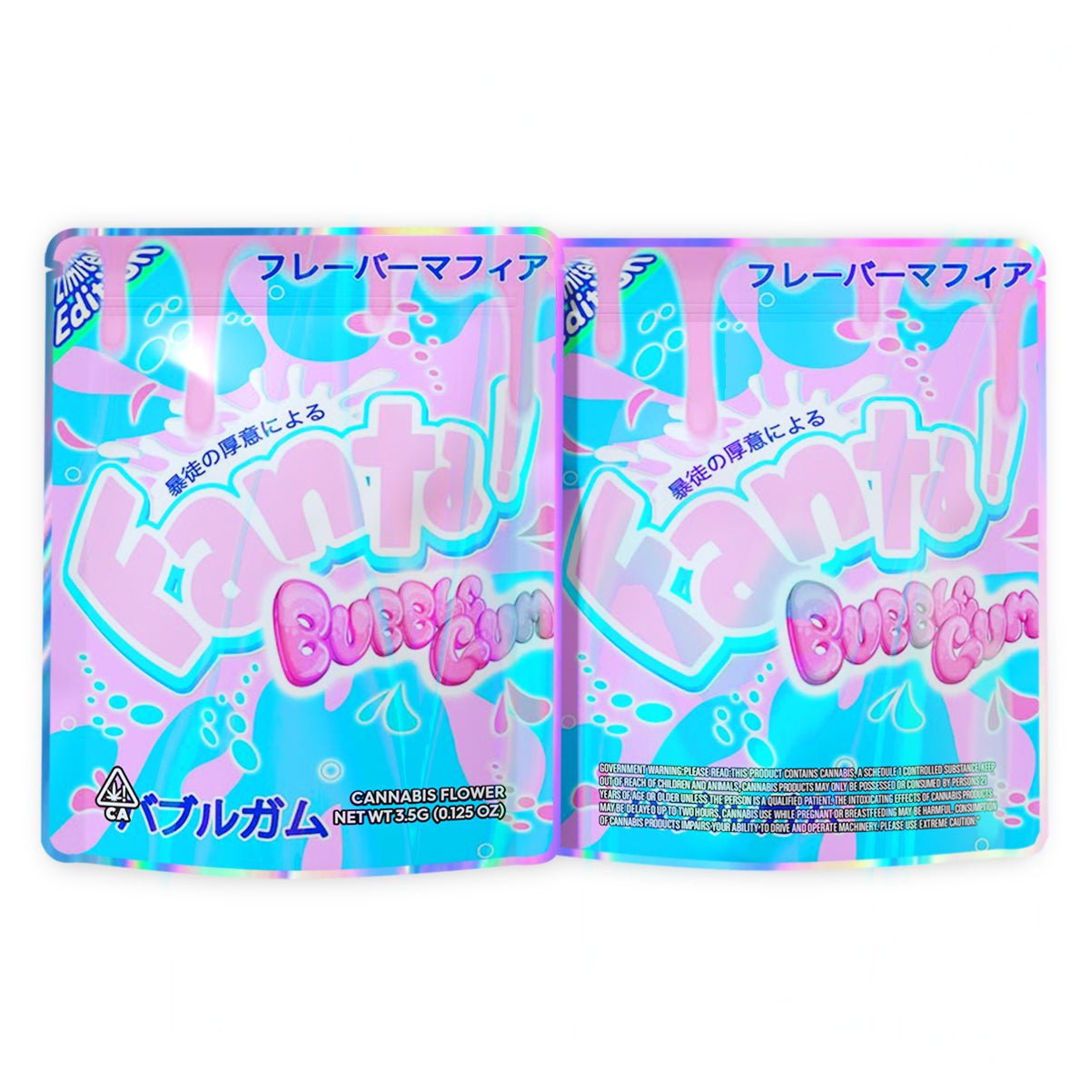 Fanta Bubblegum Mylar Bags 3.5 Grams