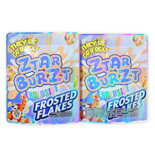 Ztarburst Exclusive Frosted Flakes Mylar Bags 3.5 Grams