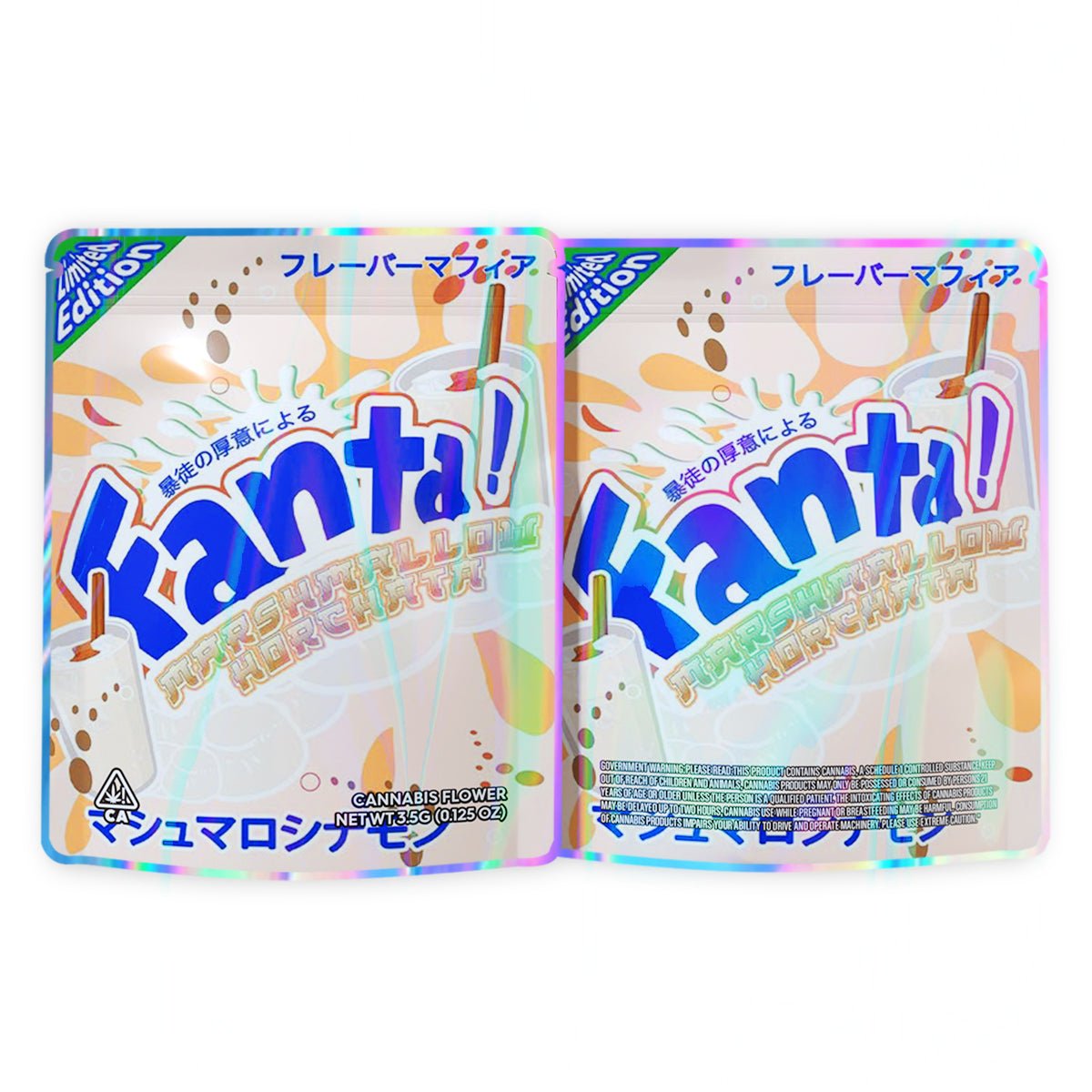 Fanta Marshmallow Horchata Mylar Bags 3.5 Grams