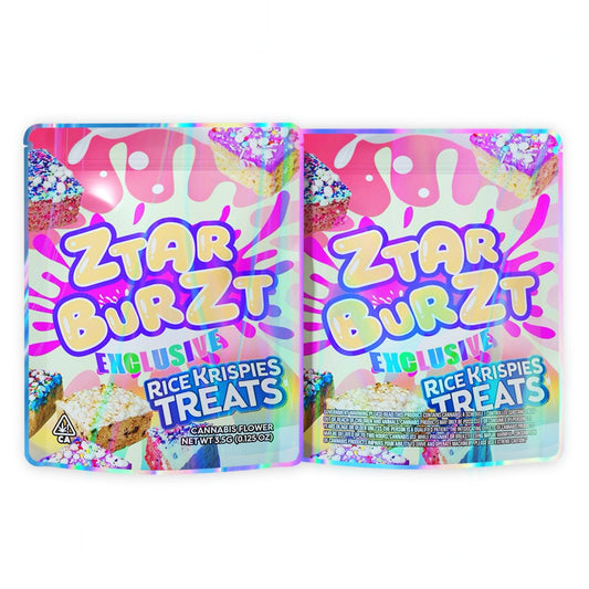 Ztarburzt Exclusive Rice Krispies Treats Mylar Bags 3.5 Grams