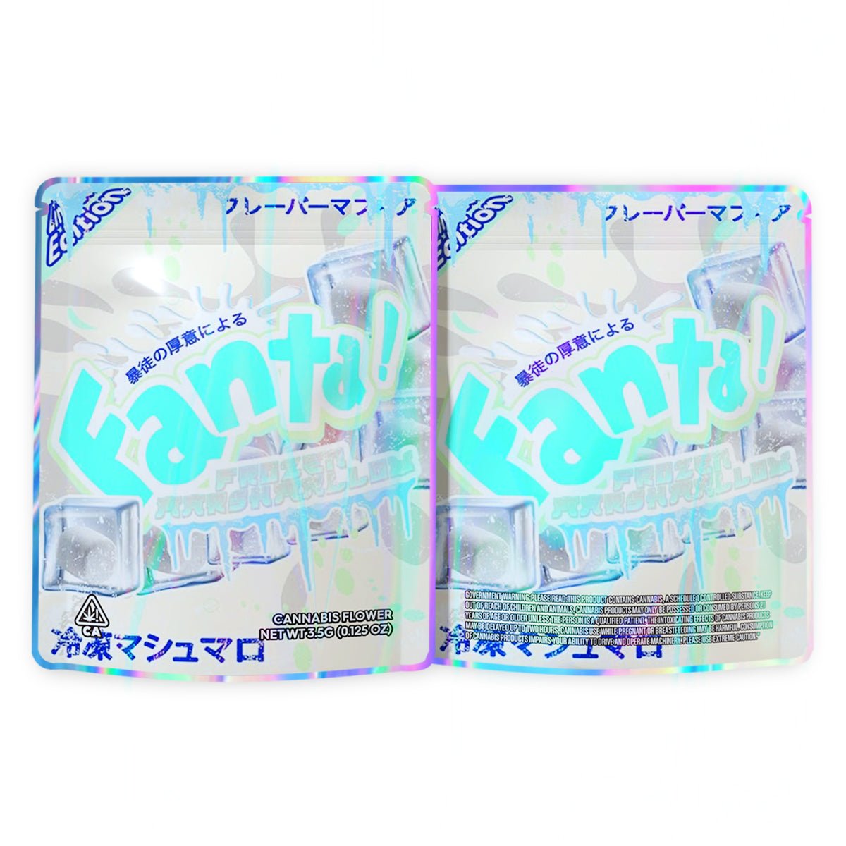 Fanta Frozen Marshmallow Mylar Bags 3.5 Grams