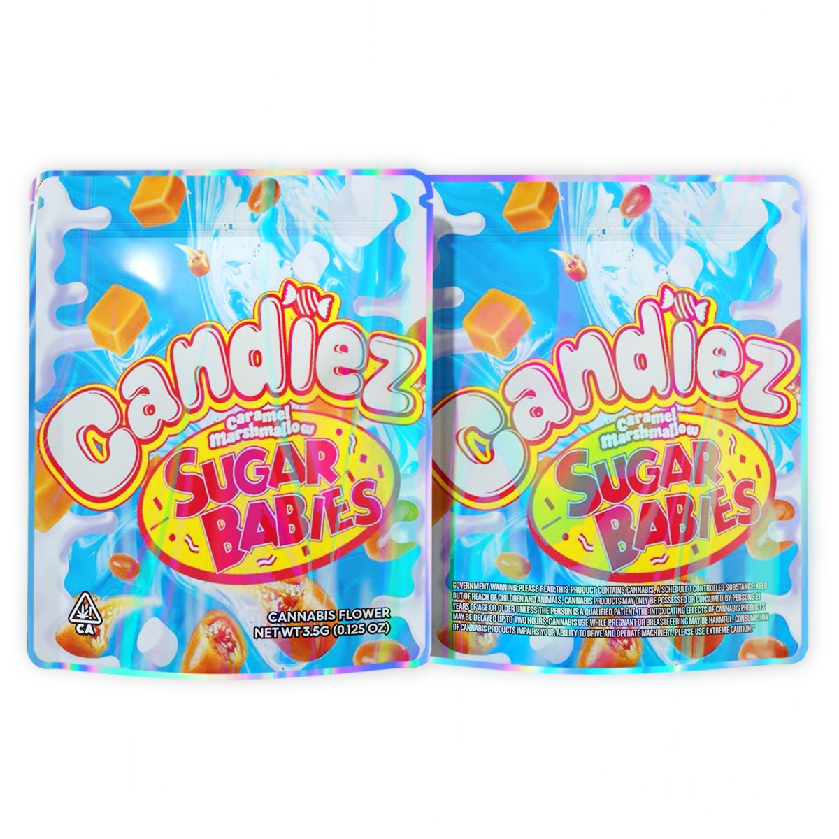 Candiez Sugar Babies Mylar Bags 3.5 Grams