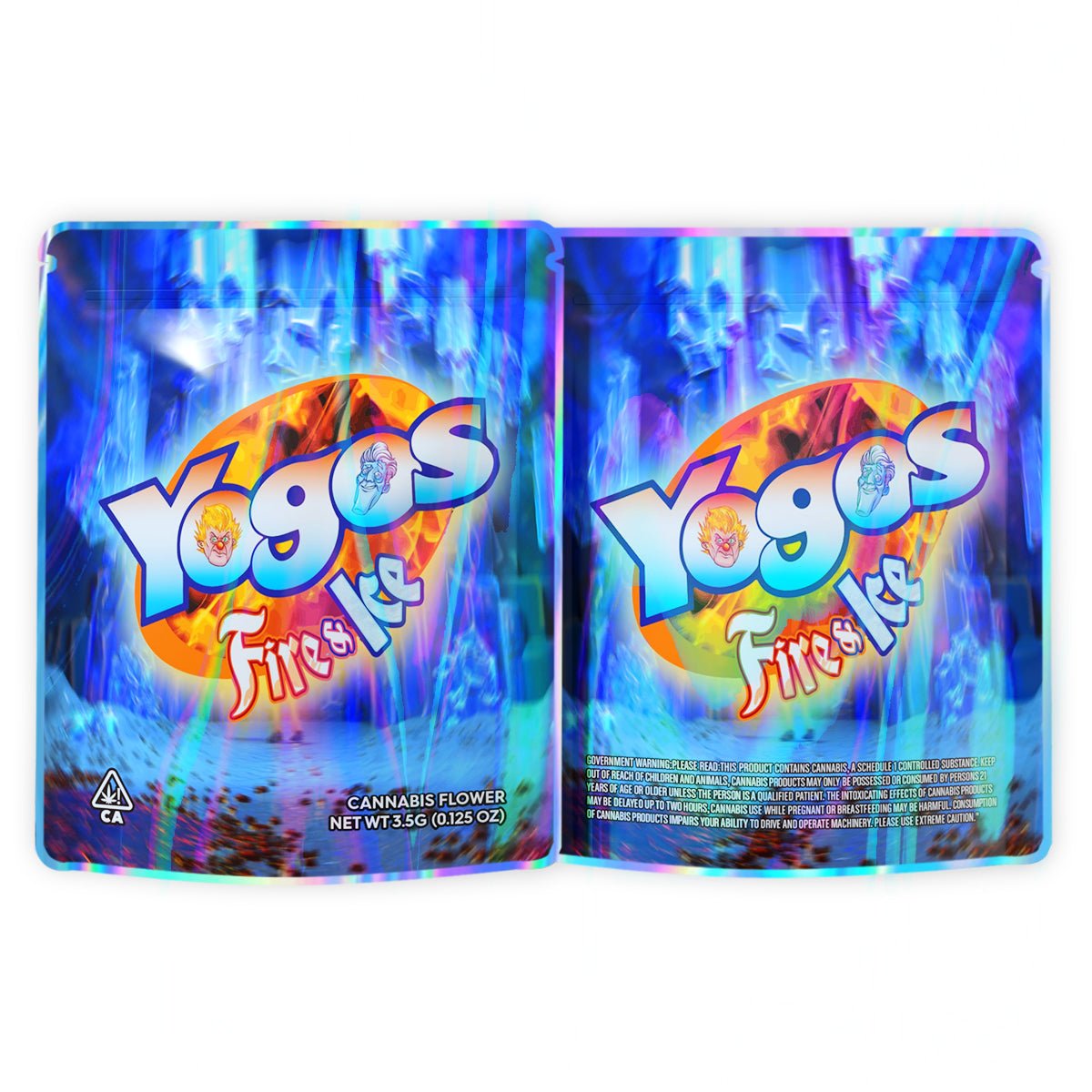 Yogos Fire Ke Mylar Bags 3.5 Grams