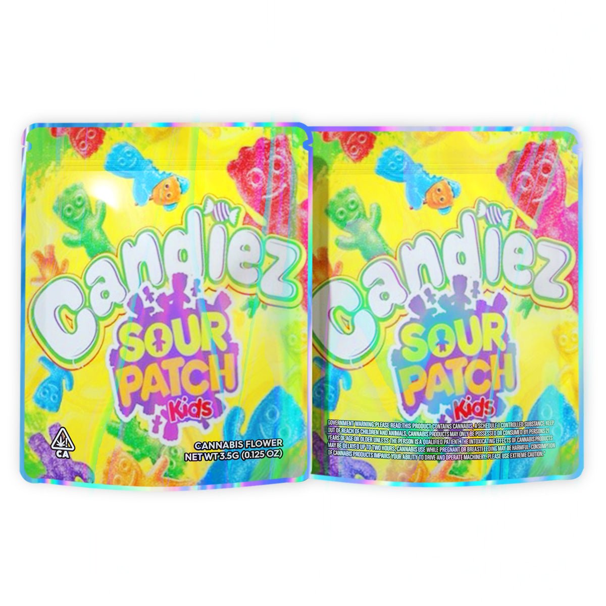 Candiez Sour Patch Kids Mylar Bags 3.5 Grams