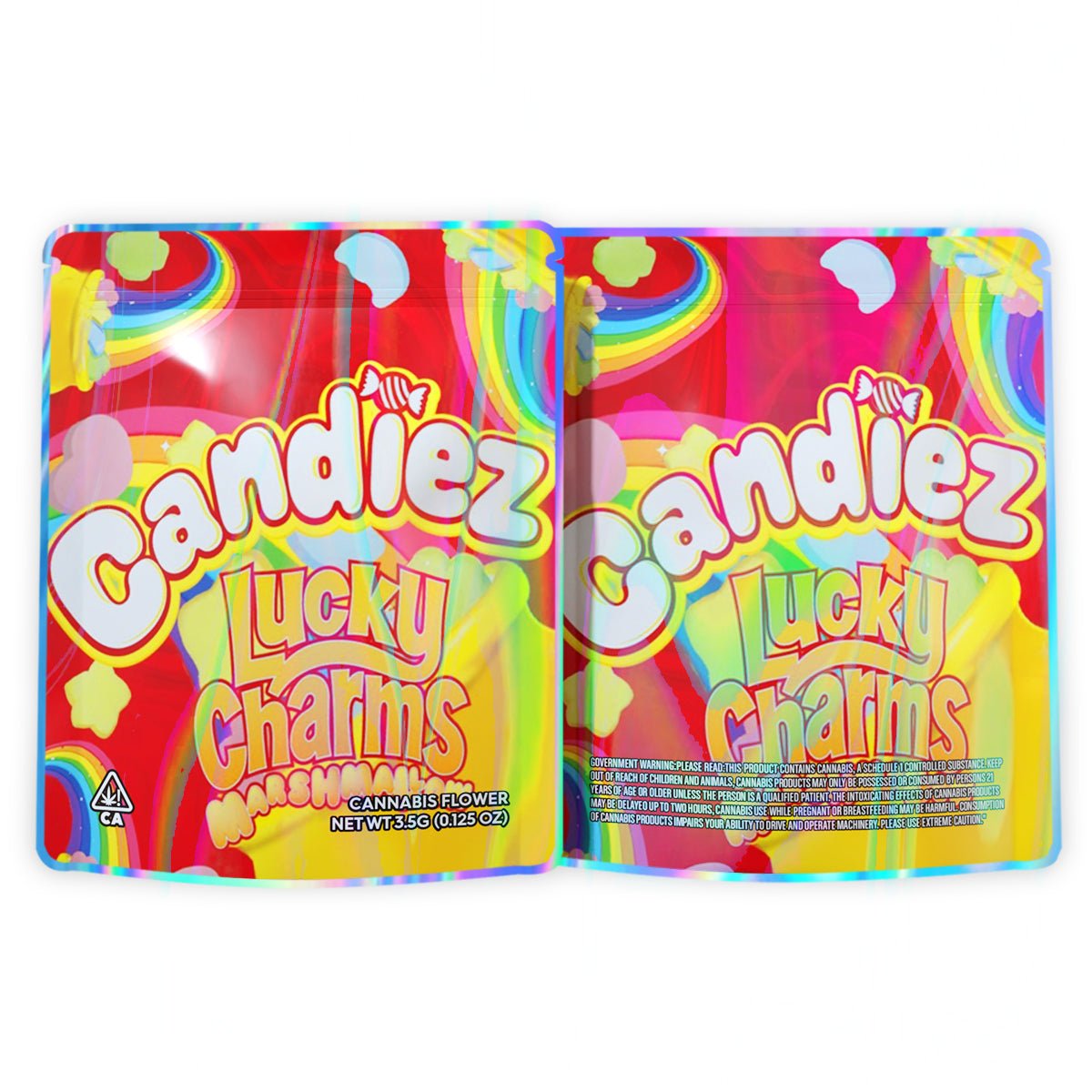 Candiez Lucky Charms Marshmallow Mylar Bags 3.5 Grams