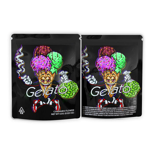 Gelato Snowball Mylar Bags 3.5 Grams