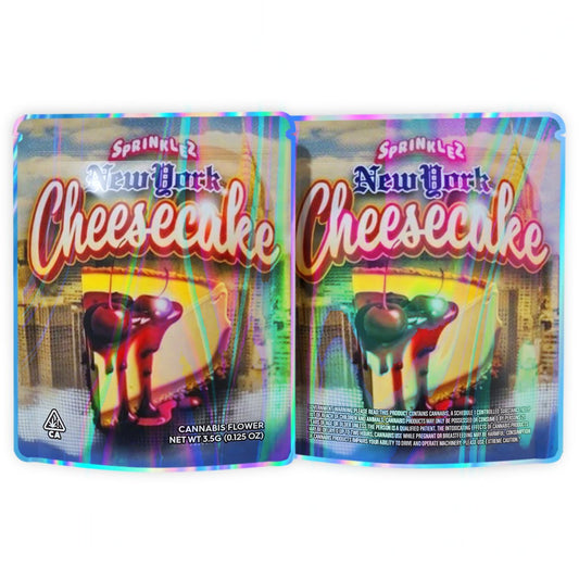 Sprinklez New York Cheesecake Mylar Bags 3.5 Grams