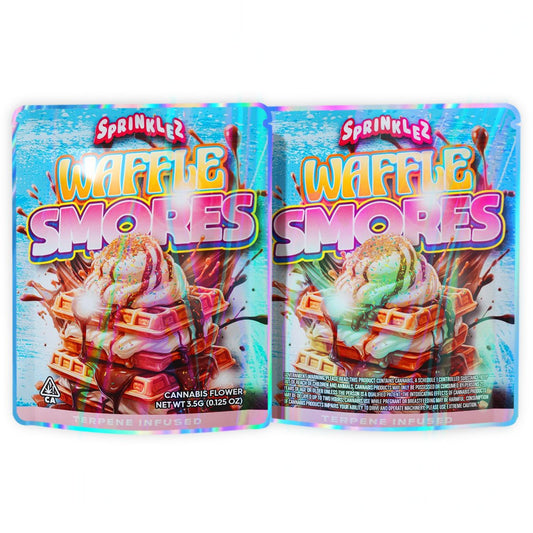 Sprinklez Waffle Smores Mylar Bags 3.5 Grams