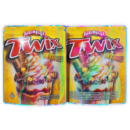 Sprinklez Twix Milkshake Mylar Bags 3.5 Grams