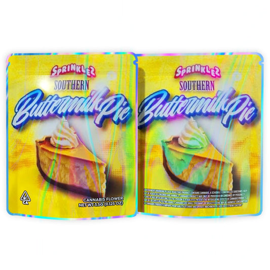 Sprinklez Southern Buttermilk Pie Mylar Bags 3.5 Grams