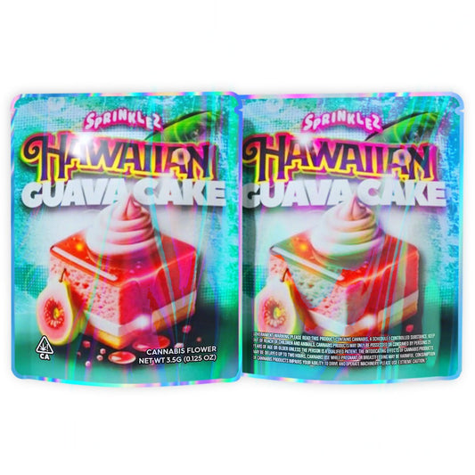 Sprinklez Hawaiian Guava Cake Mylar Bags 3.5 Grams