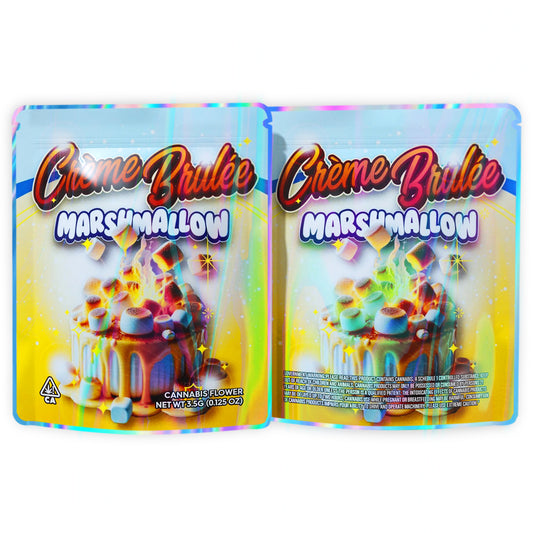 Creme Brulee Marshmallow Mylar Bags 3.5 Grams