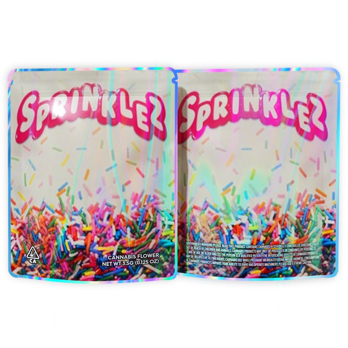 Sprinklez Mylar Bags 3.5 Grams