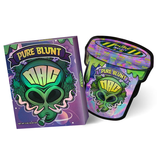 Pure Blunt Mac 3.5G Mylar Bag With Box