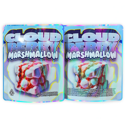 Cloudberry Marshmallow Mylar Bags 3.5 Grams