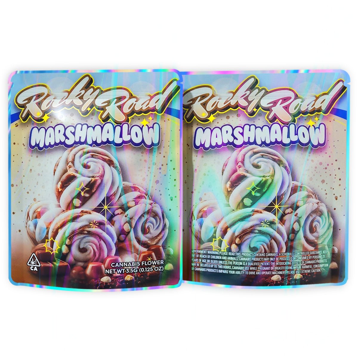 Rookwood Marshmallow Mylar Bags 3.5 Grams