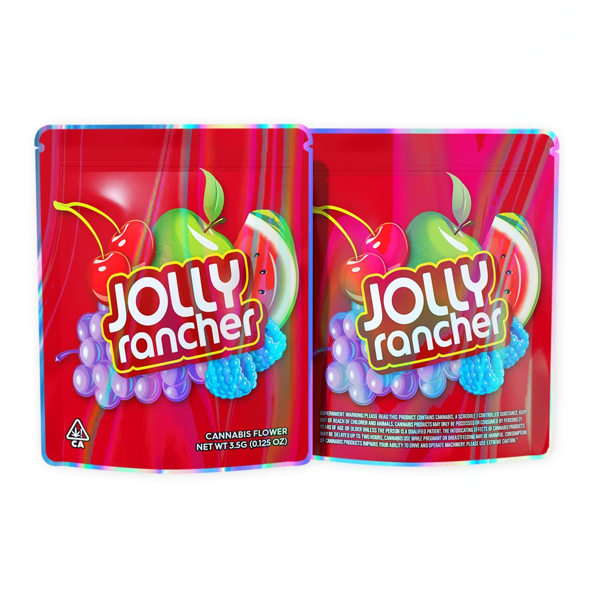 Jolly Rancher Mylar Bags 3.5 Grams