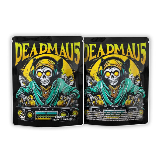 Deadmau 5 Weed Mylar Bags 3.5 Grams