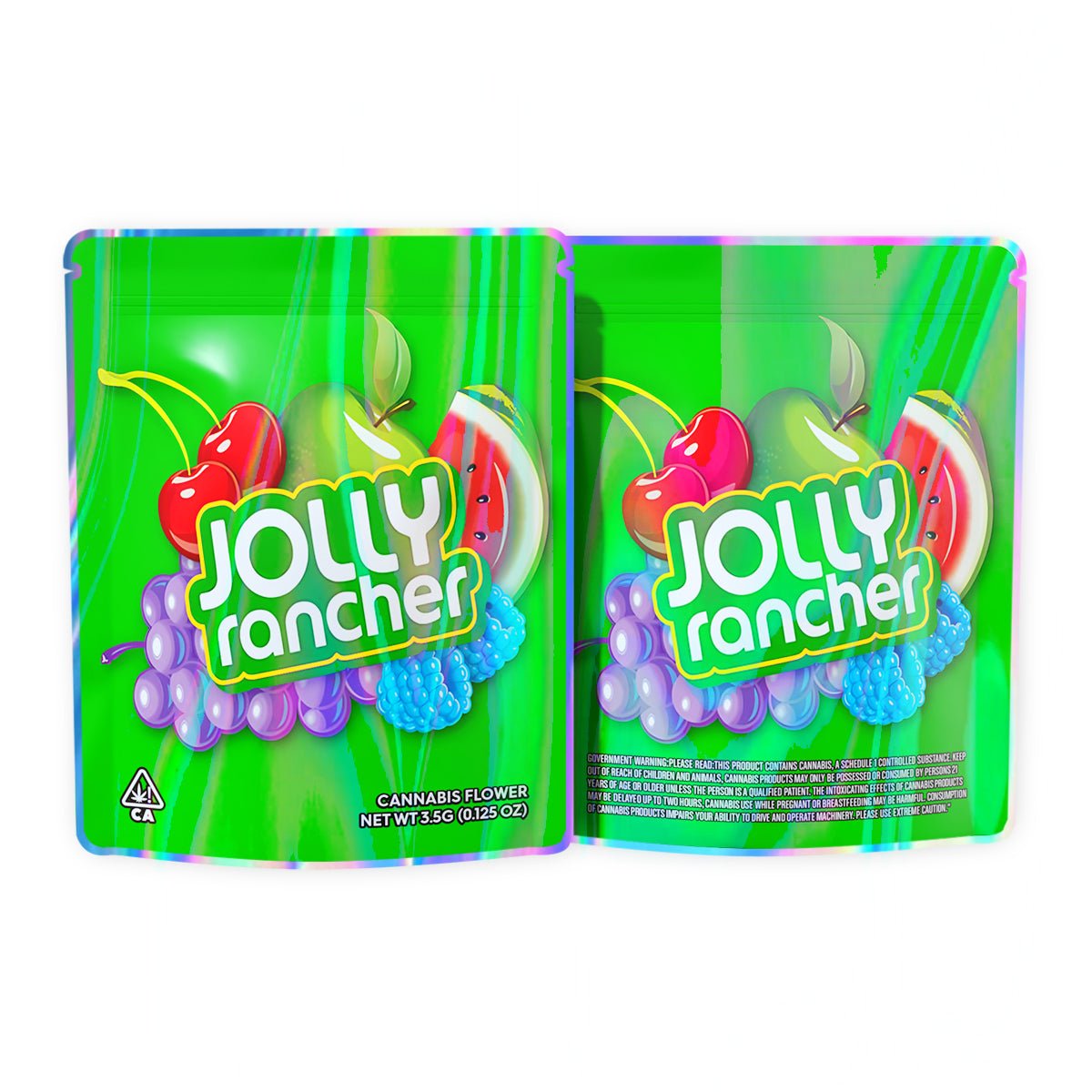 Jolly Rancher Mylar Bags 3.5 Grams