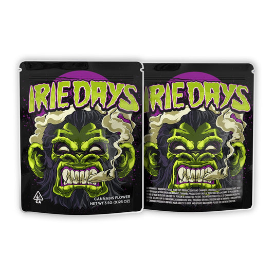 IRIE DAYS Weed Mylar Bags 3.5 Grams