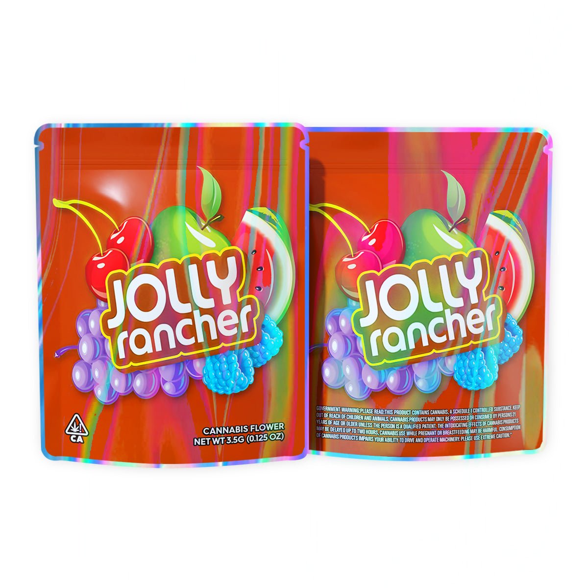 Jolly Rancher Mylar Bags 3.5 Grams