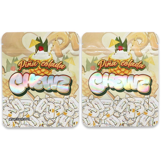 Pina colada Chew Weed Mylar Bags 3.5 Grams